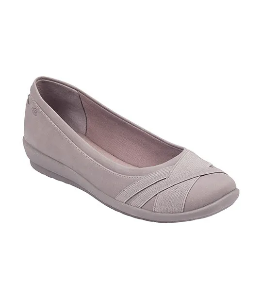 Acasia Slip-On Flats Taupe