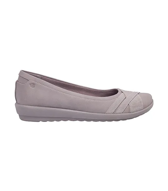 Acasia Slip-On Flats Taupe