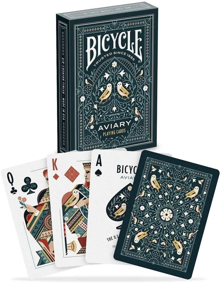 Bicycle Aviary Playing Cards by USPCC