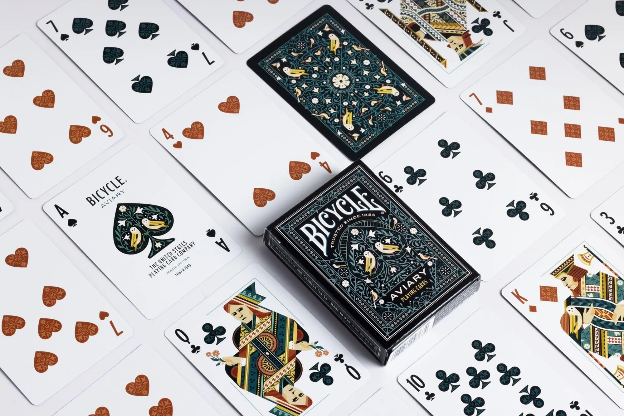 Bicycle Aviary Playing Cards by USPCC