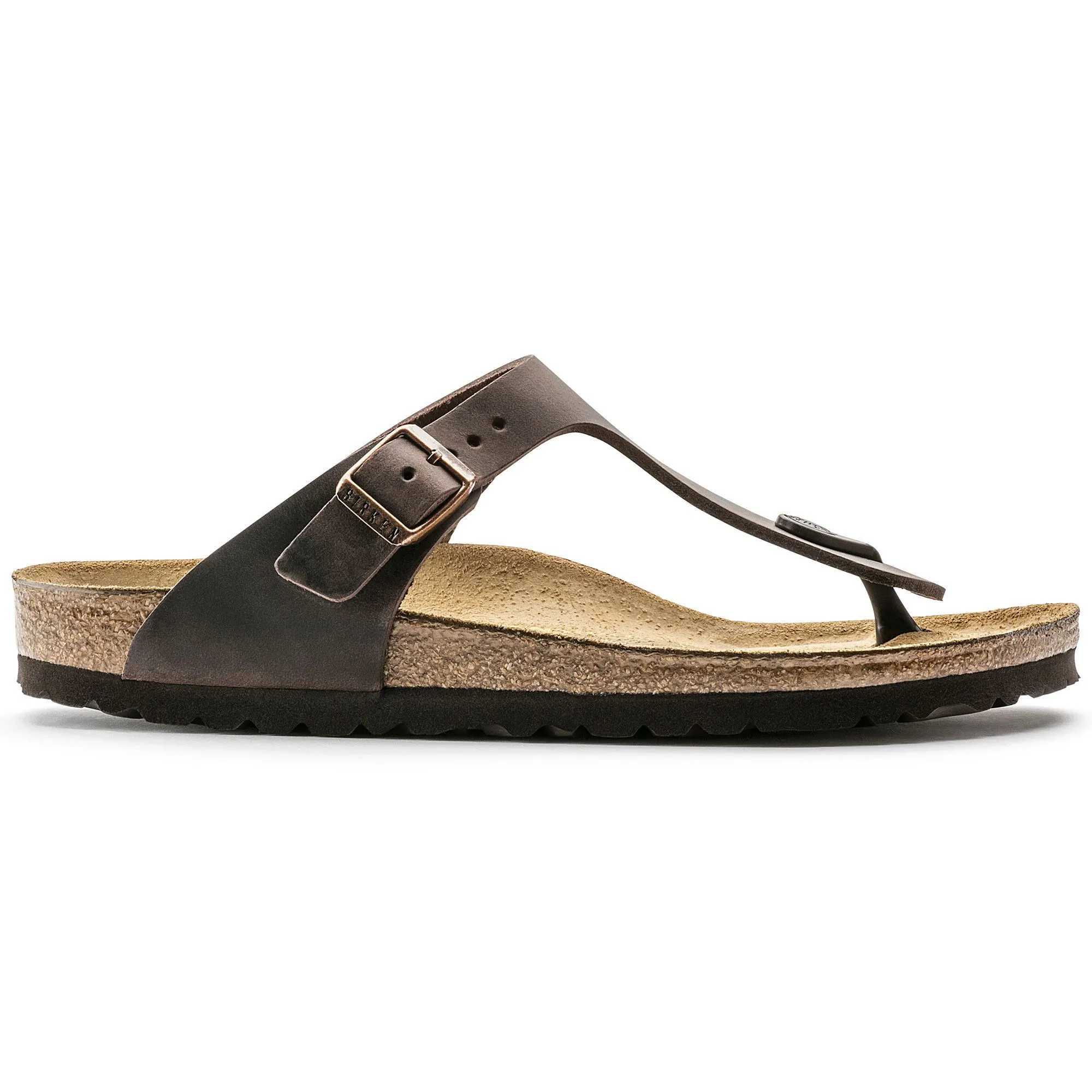 BIRKENSTOCK GIZEH HABANA OILED LEATHER