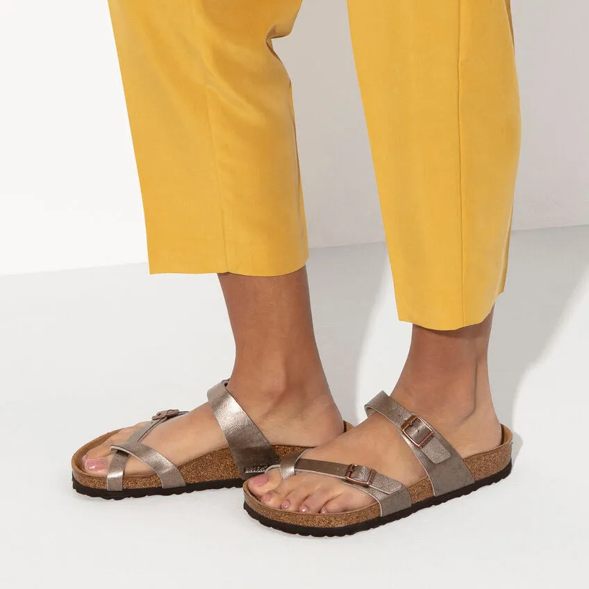 BIRKENSTOCK MAYARI REGULAR FIT IN TAUPE