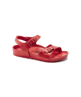 BIRKENSTOCK RIO KIDS IN RED