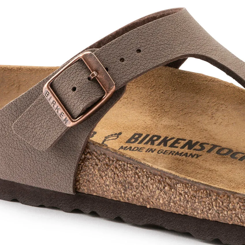 Birkenstock Women's Gizeh Birkibuc (Mocha - Narrow Fit)