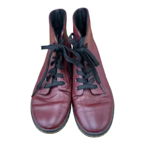 Boots Ankle Flats By Dr Martens In Red, Size: 7