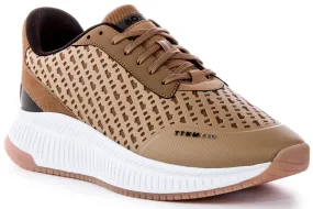 Boss Ttnm Evo Runner In Tan For Men