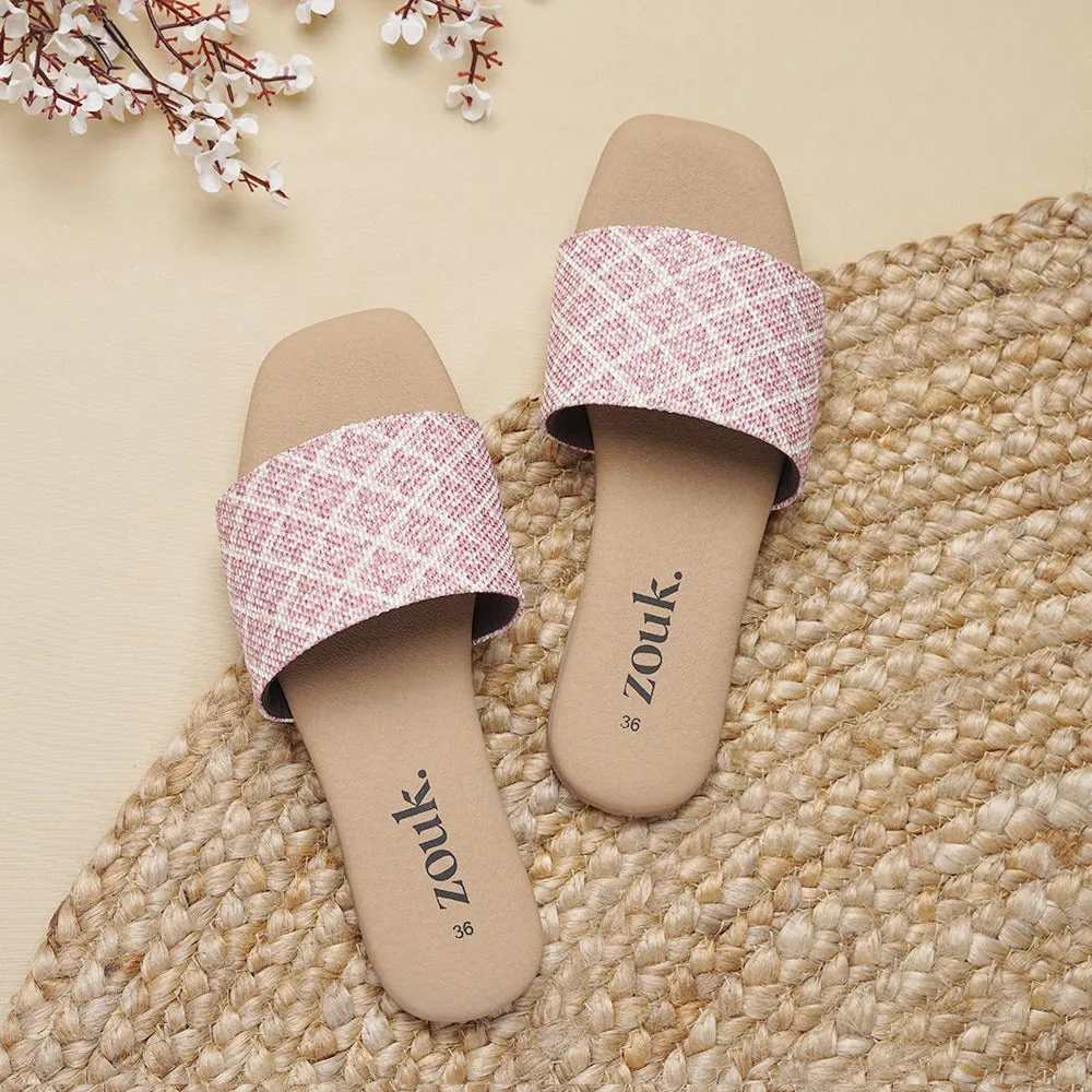 Chamoli Motif Casual Flats