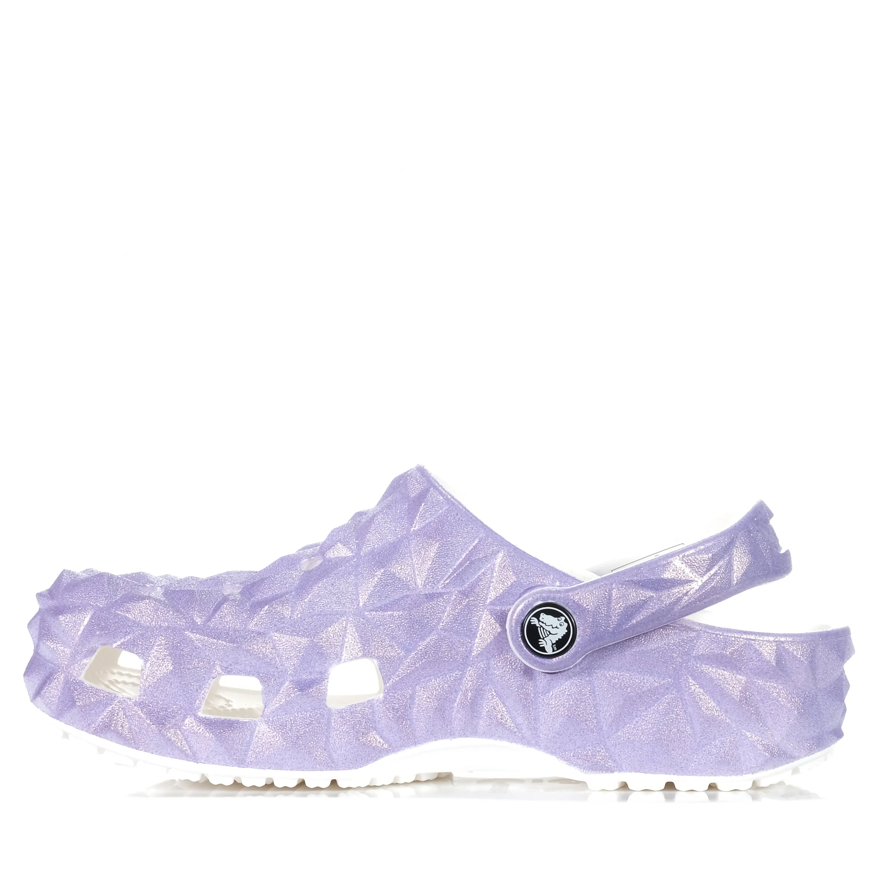 Crocs Classic Iridescent Geo Clog Purple/White