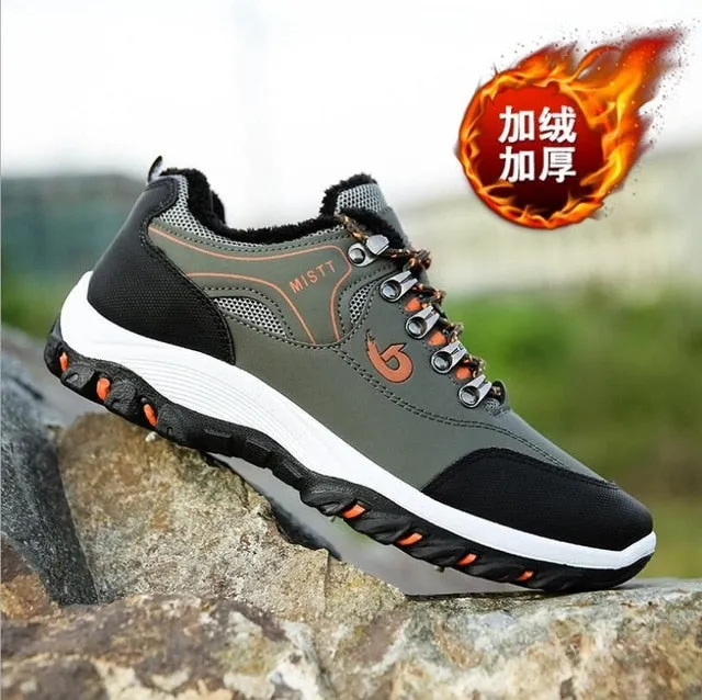 DM24 Steel toe cap Anti-smash Anti-piercing Safety work shoes High Quality Waterproof Leather Sneakers Outdoor Male Hiking Boots