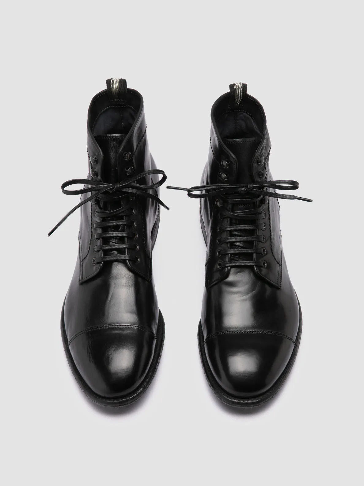 EMORY CAOU 014 - Black Leather Boots