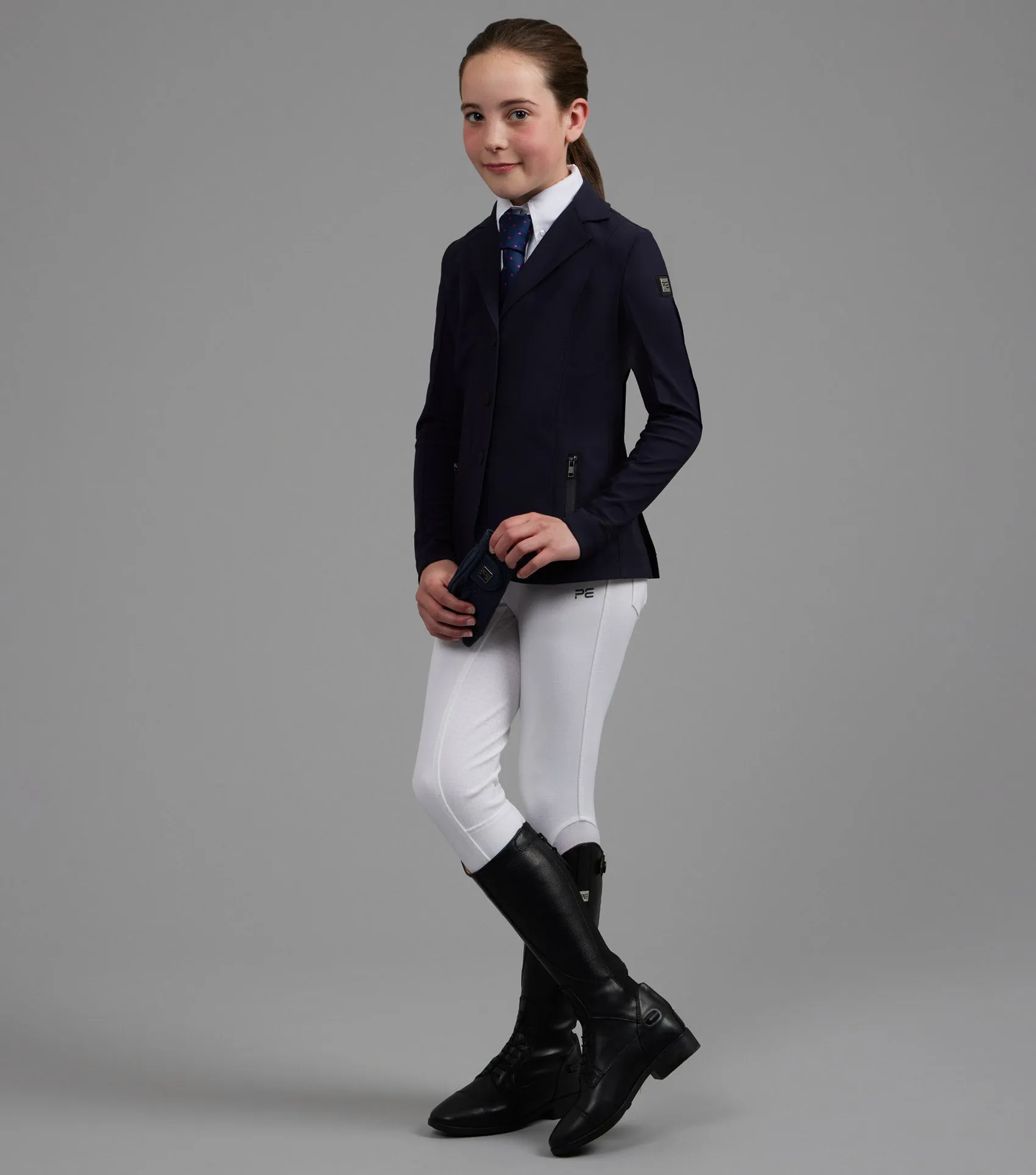 Evinco Girls Competition Jacket French Navy