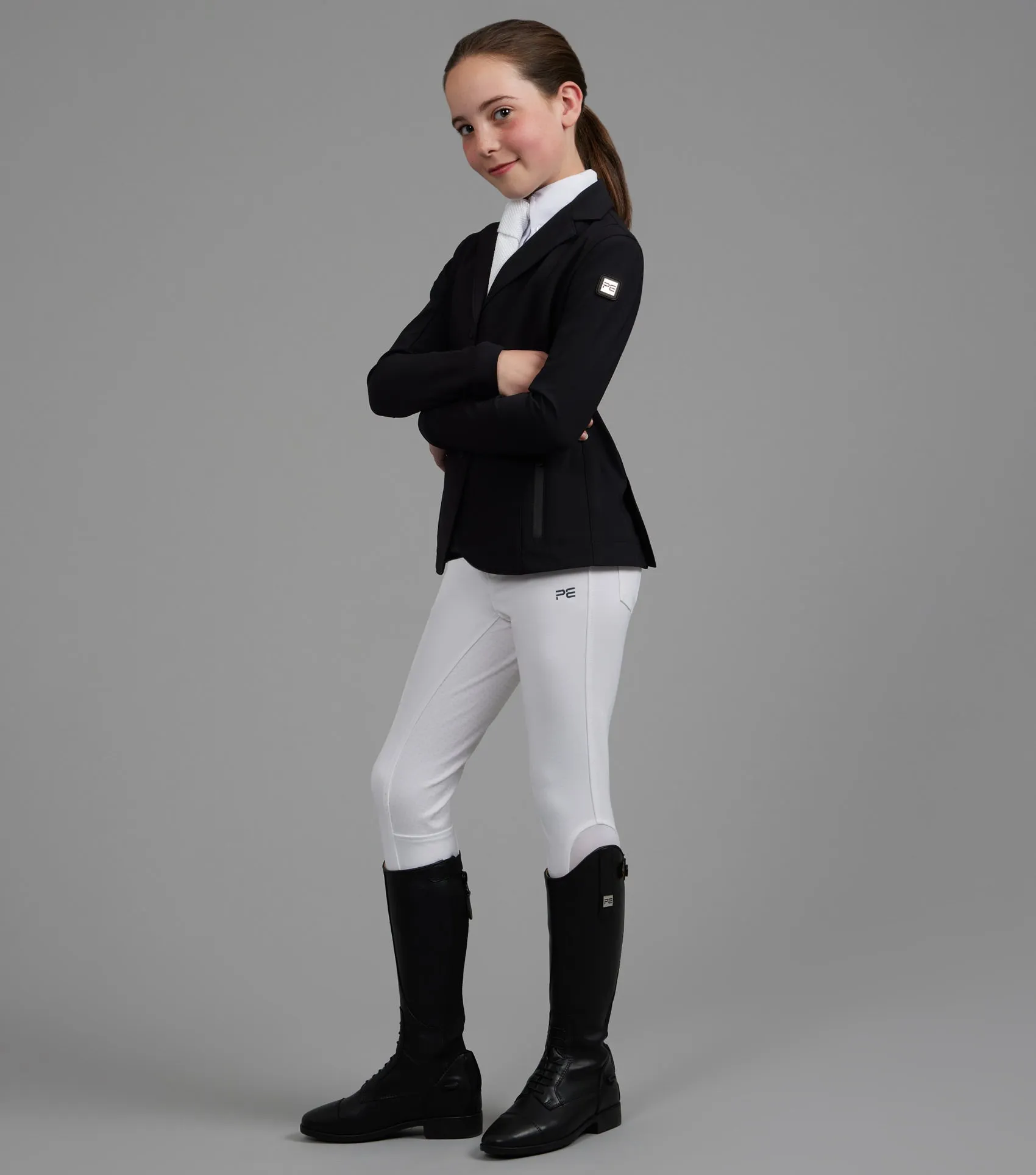 Evinco Girls Competition Jacket Jet Black