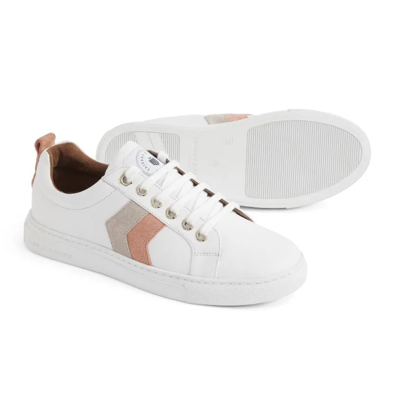 Fairfax & Favor Alexandra Ladies Trainer - Melon/Stone