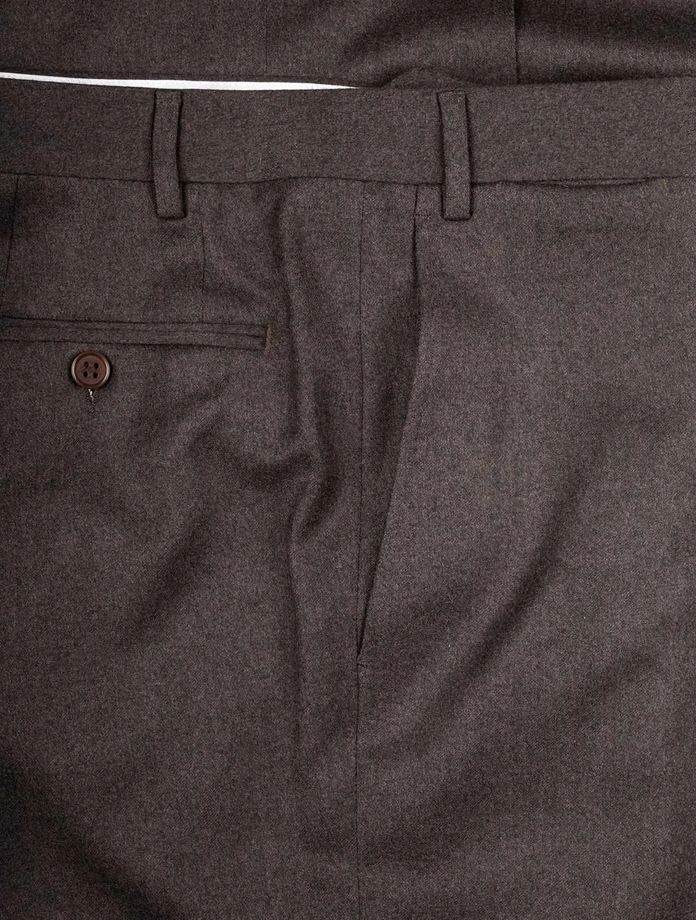 Flannel Trouser Brown