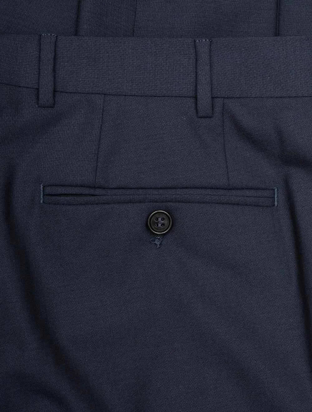 Formal Wool Trouser Navy