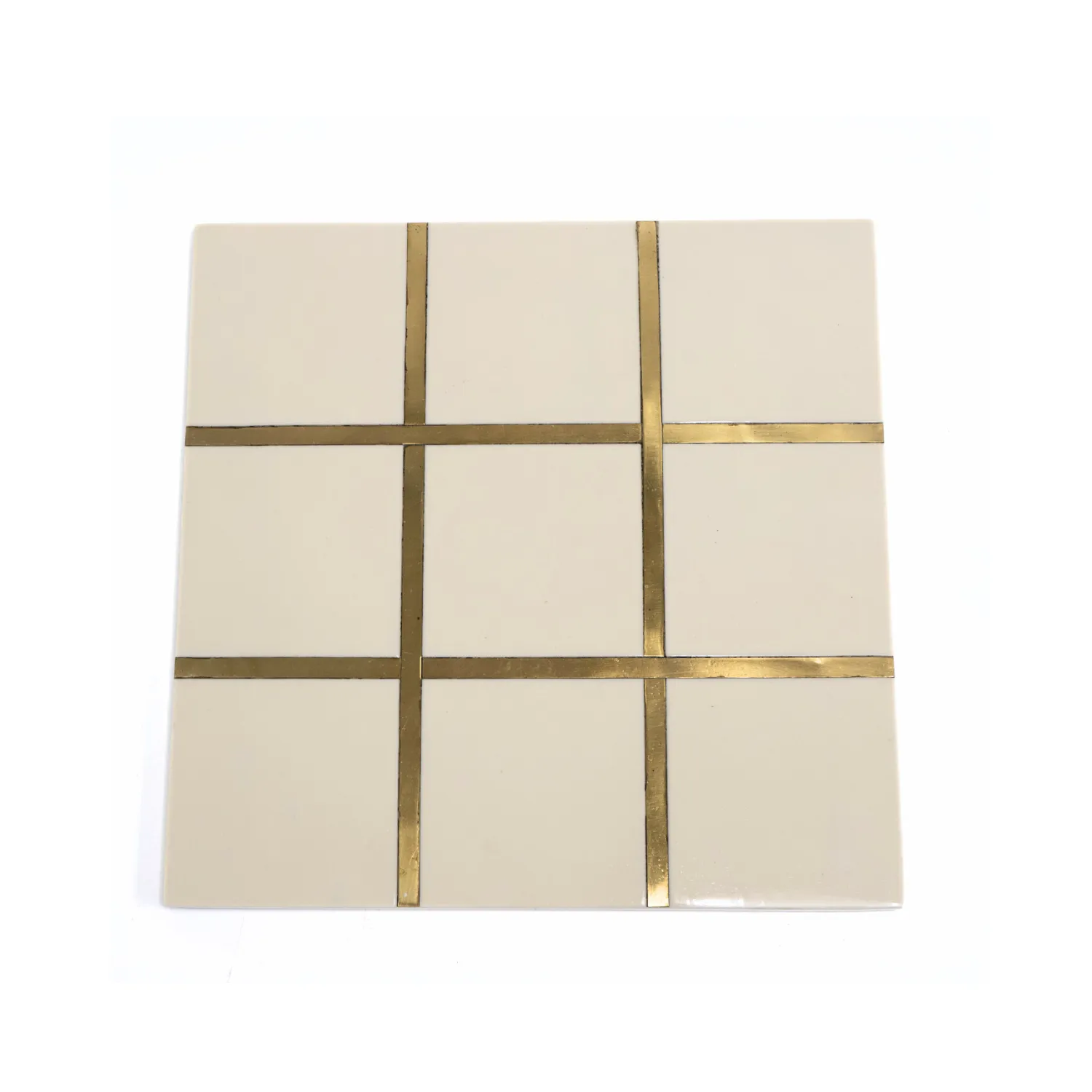 Gold Tic Tac Toe Game Set