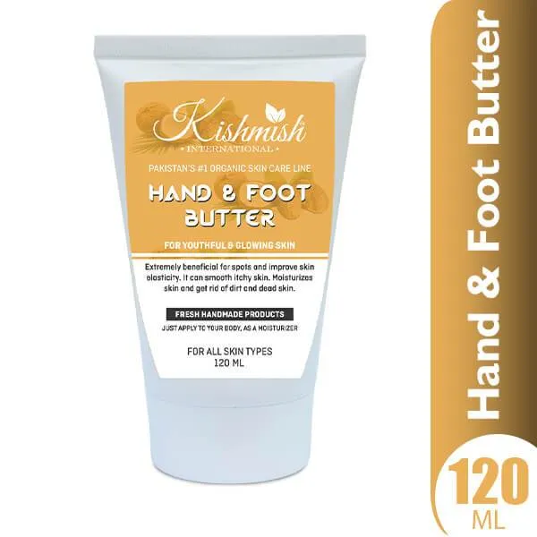 Hand & Foot Care Butter Leaves Skin Feeling Velvety Soft & Smooth