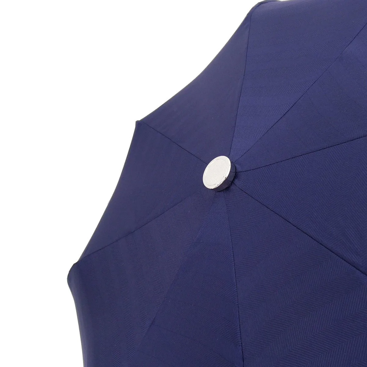 Handmade Men's Compact Umbrella in a Blue Color