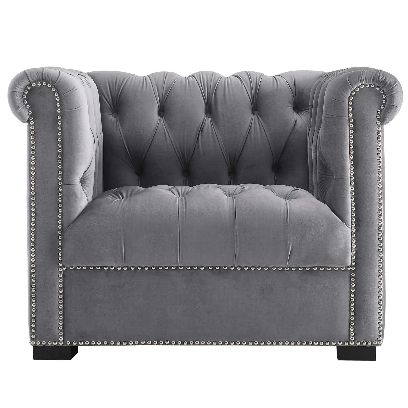 Heritage Performance Velvet Armchair