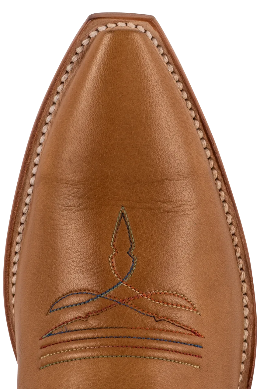 Lucchese Tulip Cowgirl Boots - Rust