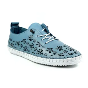 Lunar Womens Shoe Bamburgh Mid Blue