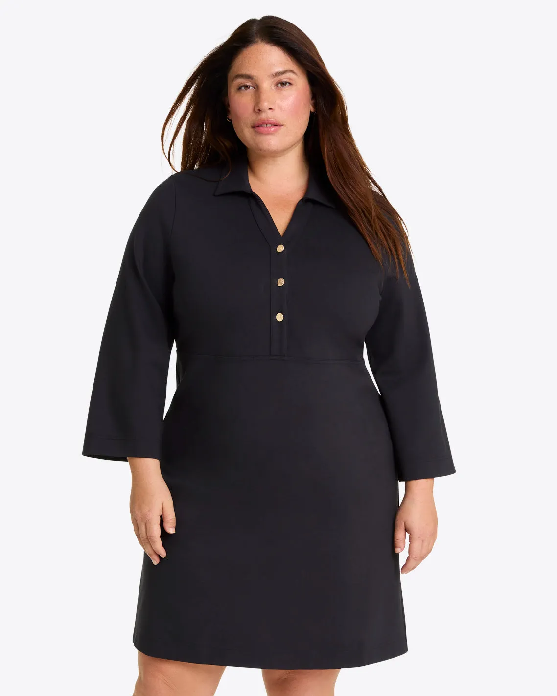 Lyla Shirtdress in Ponte