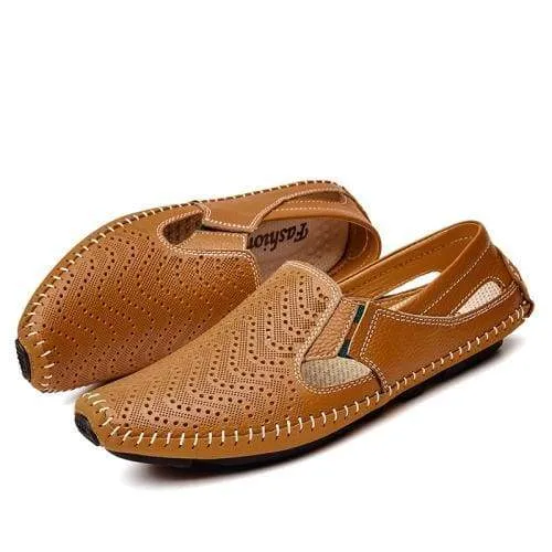 Men Fashion Elegant Leather Sandals