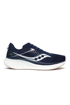 Men's Saucony Ride 17 Navy/Gum Trainers