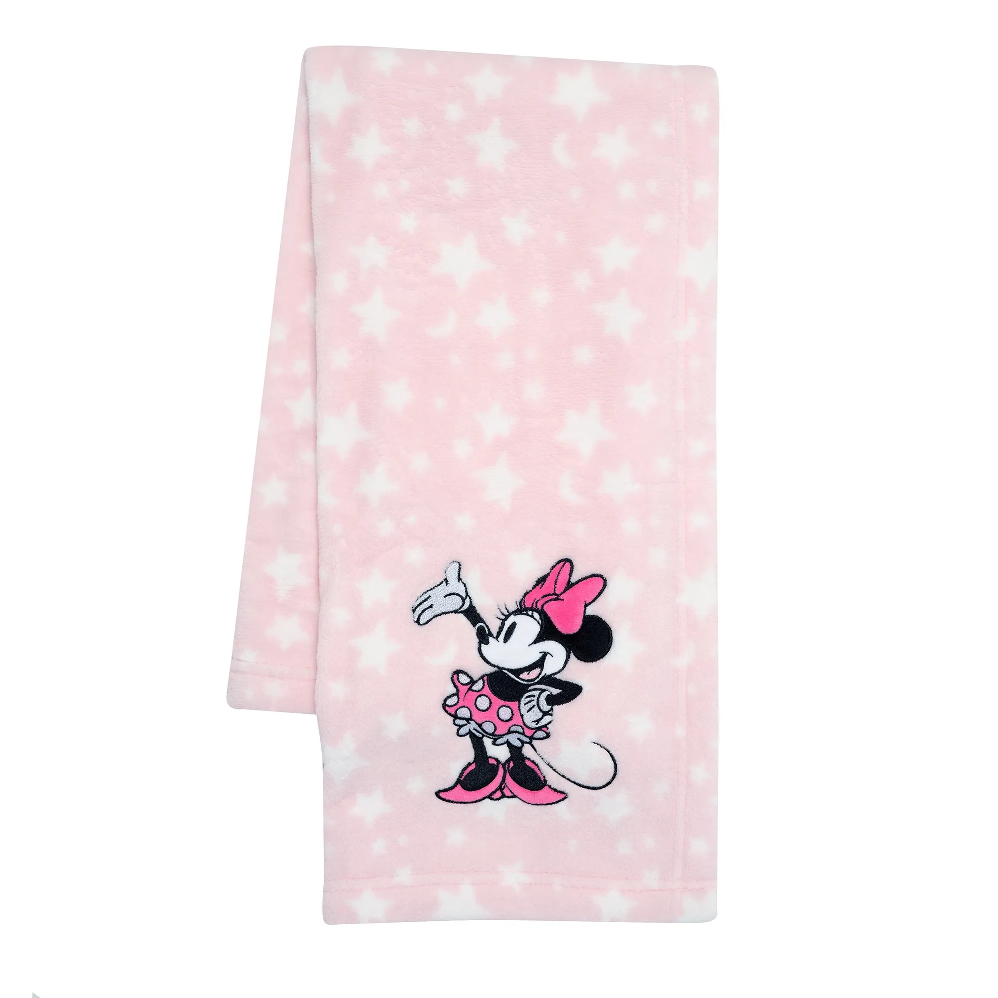 Minnie Mouse Stars Baby Blanket