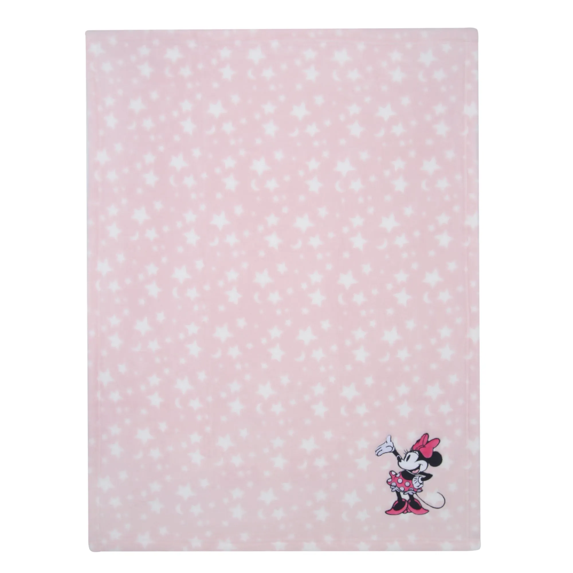 Minnie Mouse Stars Baby Blanket