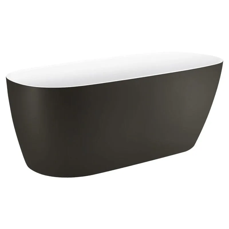 Mokleba 59'' Acrylic Single Slipper Bathtub, Modern Style, Color Consistency, Exclusive Patent