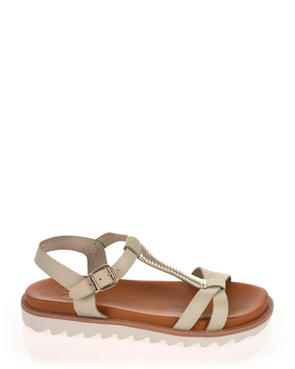 Nu X Neo Selma Lago Leather Sandal