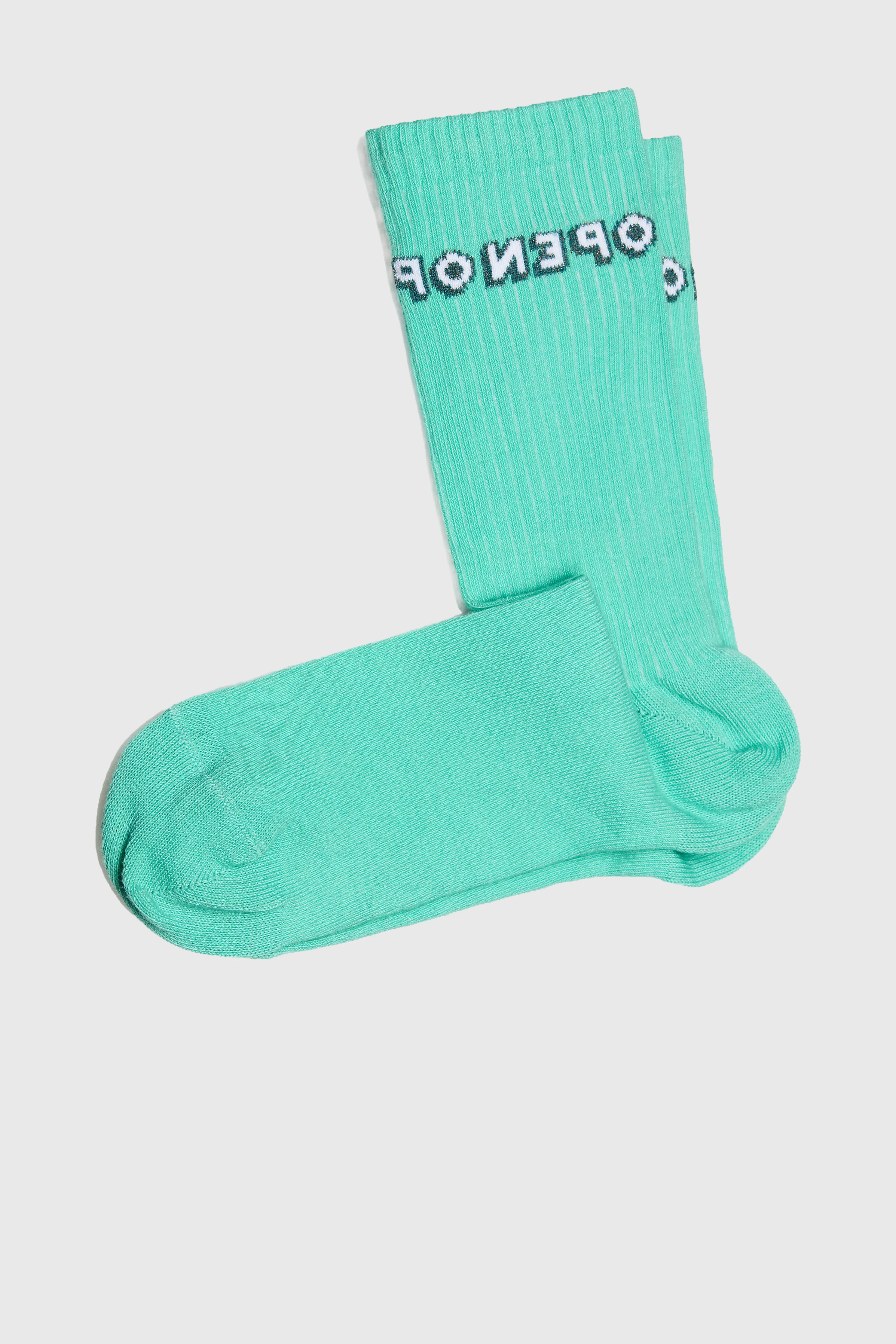 OPEN | Turquoise Unisex Socks