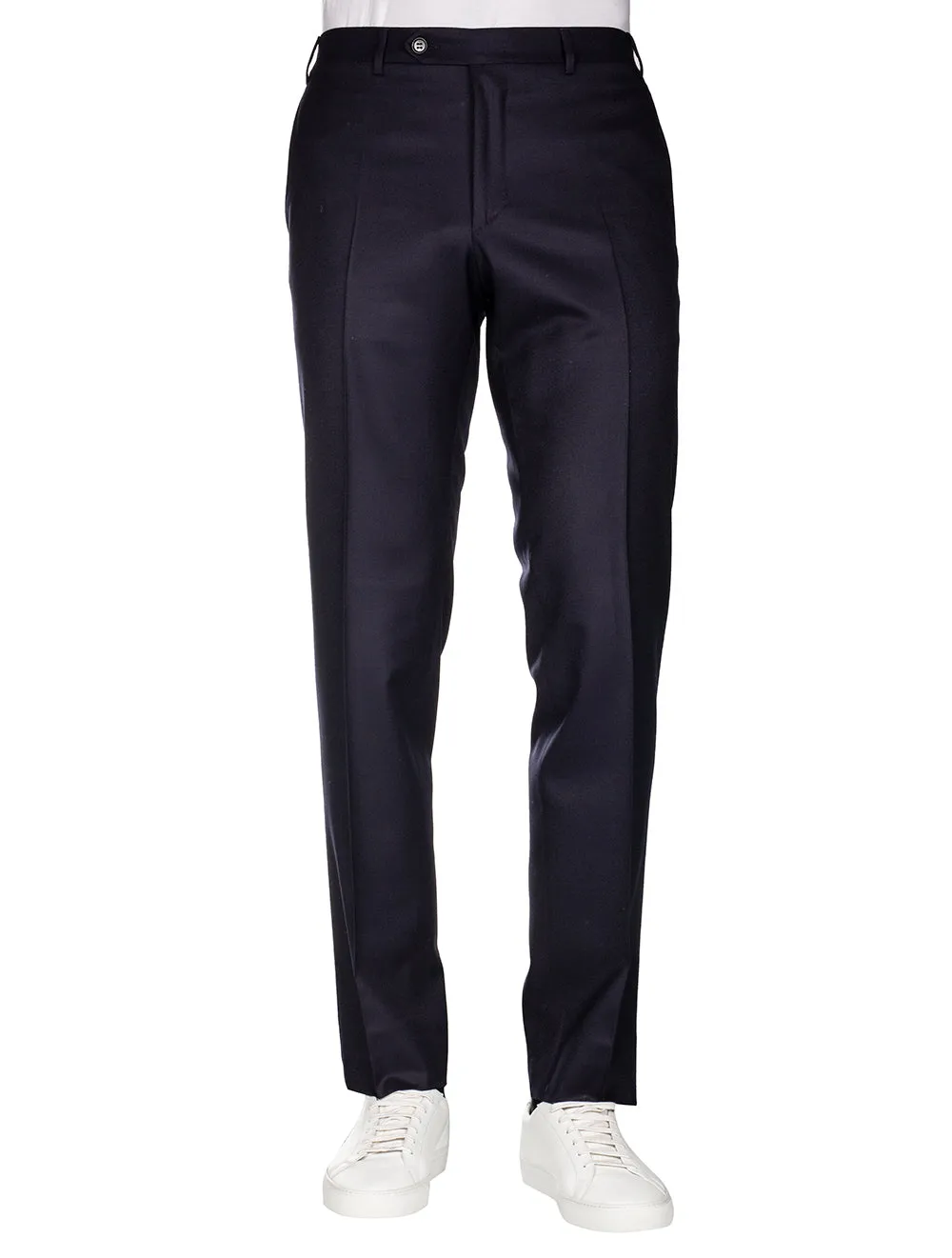 Plain Trousers-Navy