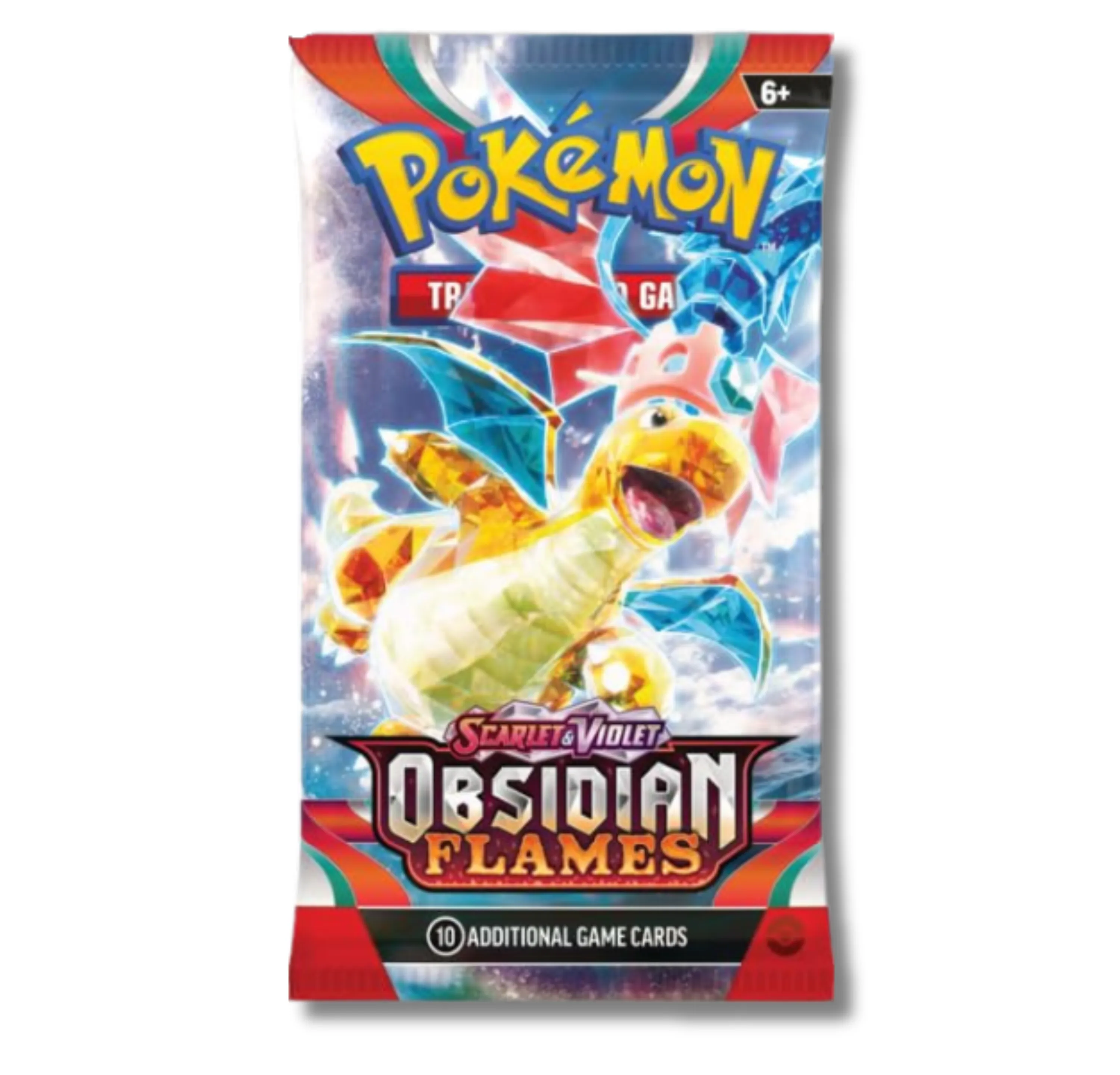 Pokemon Scarlet & Violet Obsidian Flames Booster Pack | Dragonite