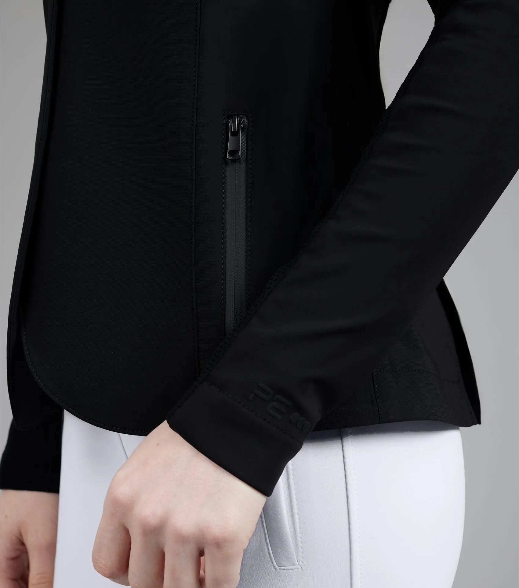 Quarto Ladies Competition Jacket Jet Black