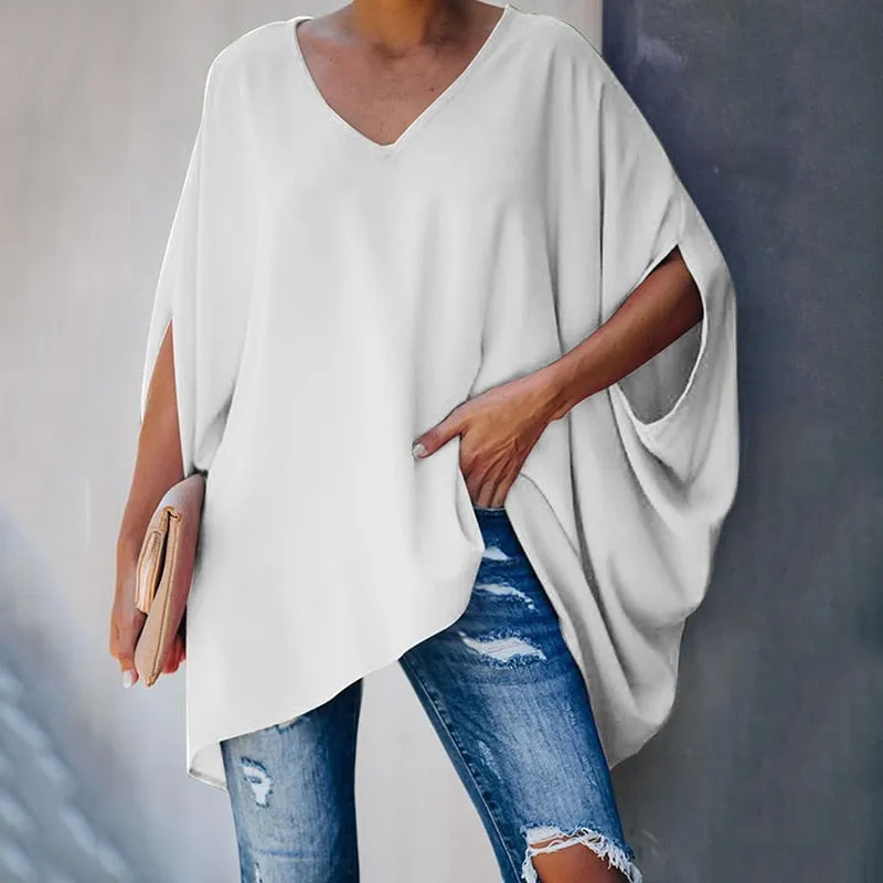 Rivka - Elegant Loose Blouse