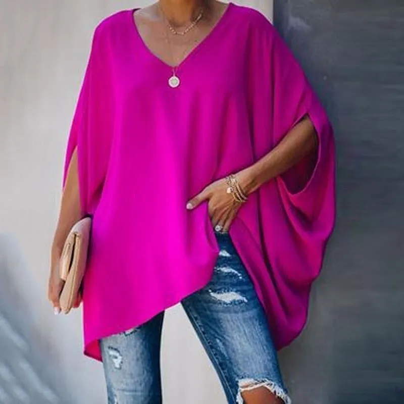 Rivka - Elegant Loose Blouse