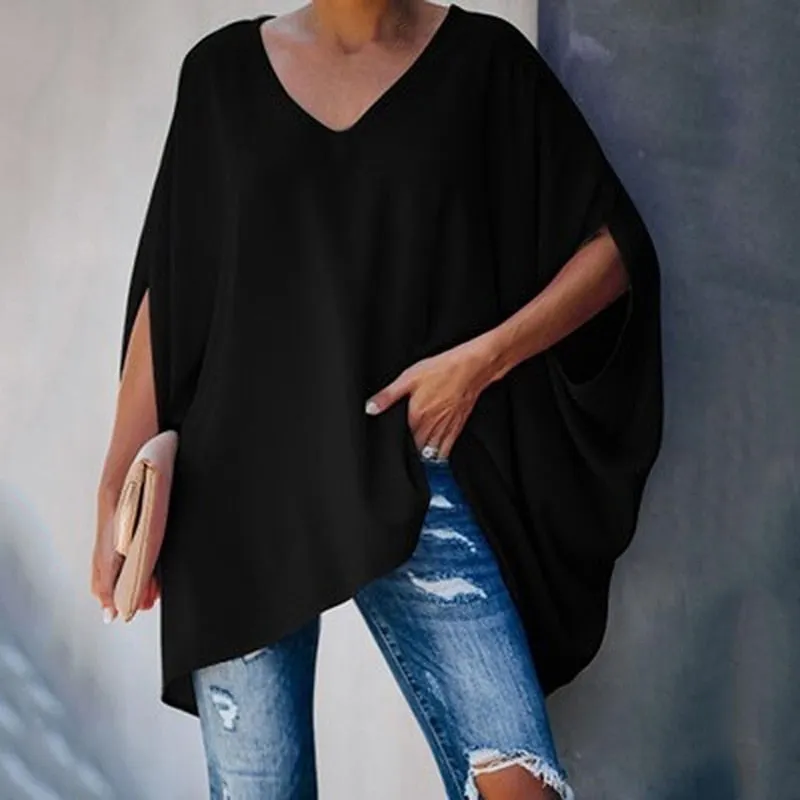 Rivka - Elegant Loose Blouse