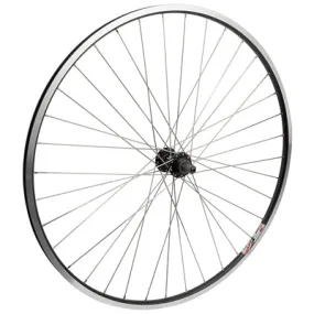 Rr Whl,700,Wei,,Aly,36H Qr,Dw,Bk,126Mm,Fw,5-7S 700C Alloy Road Double Wall Wheels  Wheels  700C