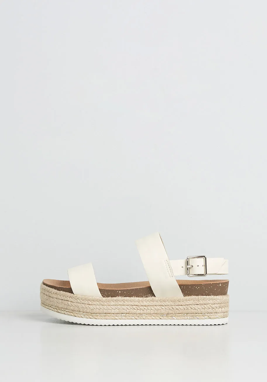 Sand and Sea, Please! Espadrille Sandal