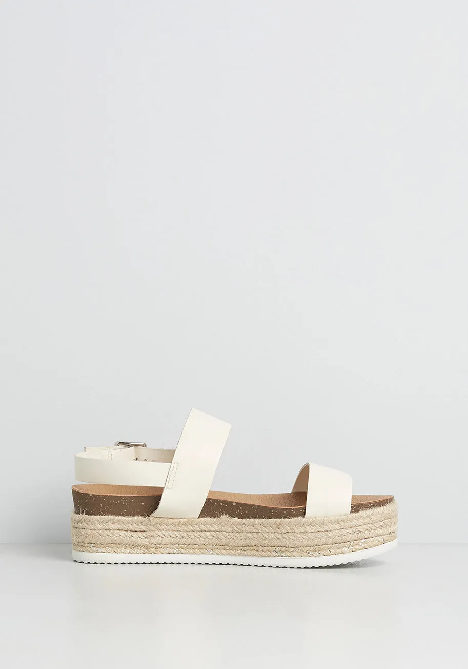 Sand and Sea, Please! Espadrille Sandal