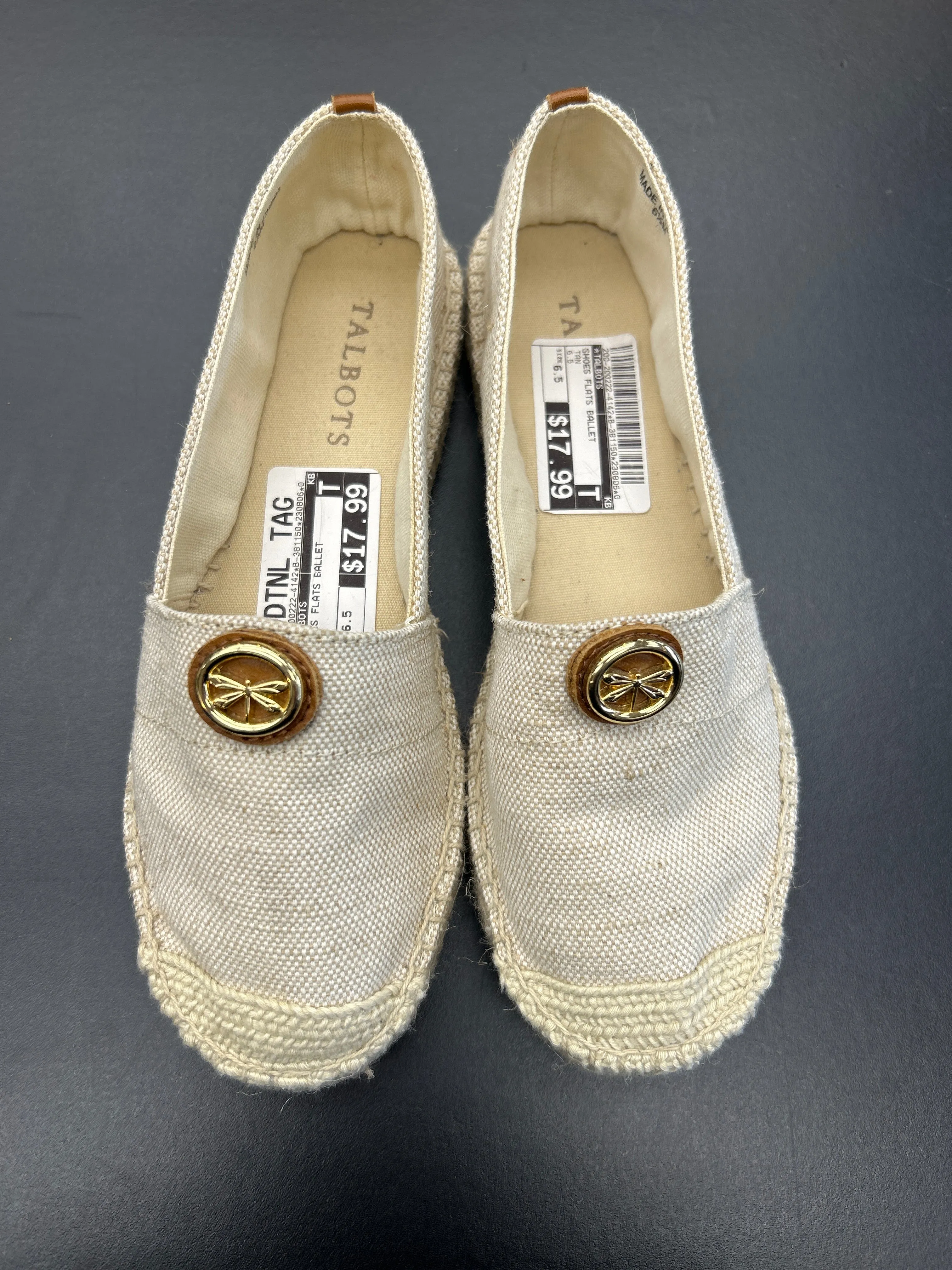 Shoes Flats Ballet By Talbots  Size: 6.5