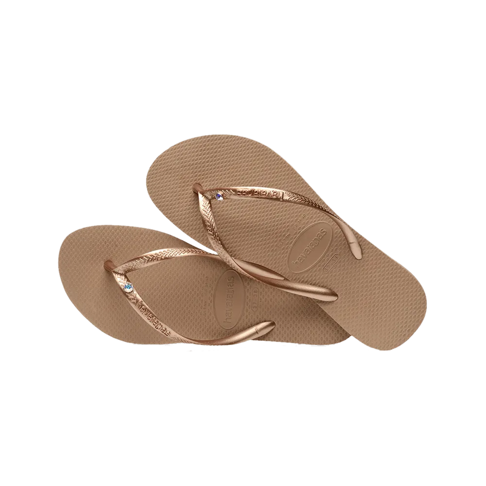 Slim Crystal SW II Flip Flops