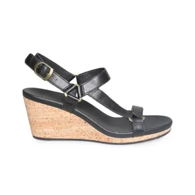 Teva Arrabelle Universal Leather Black Sandals - Women's