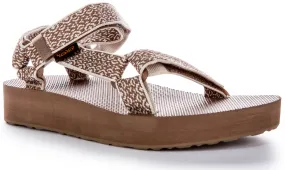 Teva Midform Universal In Beige Brown For Women