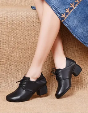 Women's Elegant Retro Chunky Shoes